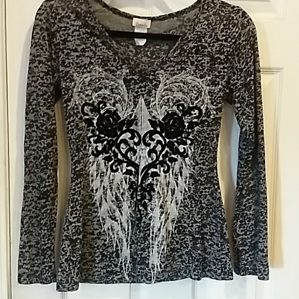 BUY ONE GET ONE FREE! Angel Wings and Roses Shirt